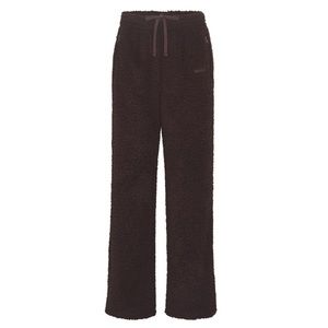 NWT Skims TEDDY TRACK PANT | Espresso | Size M